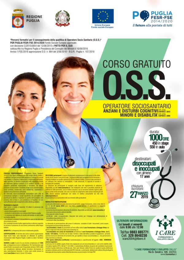 OPERATORE SOCIO SANITARIO (O.S.S.)